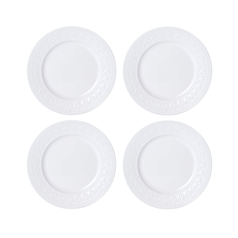 Pfaltzgraff Haisley 12-Piece Dinnerware Set, White - Image 3